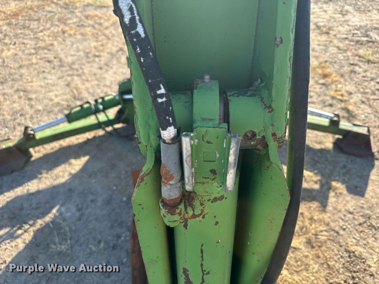 image for item DX3713 John Deere skid steer backhoe