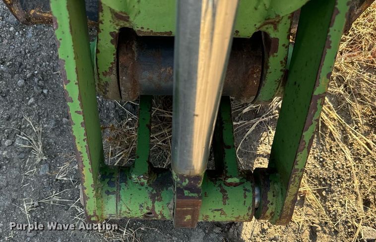 image for item DX3713 John Deere skid steer backhoe