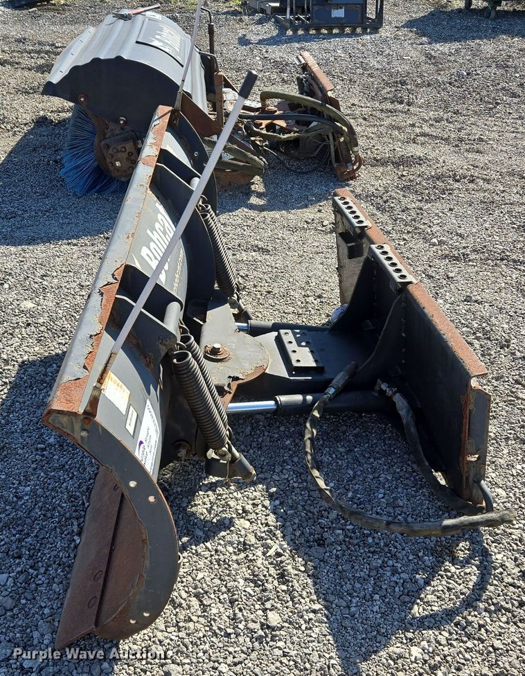 image for item EE8565 2007 Bobcat  skid steer snow pusher