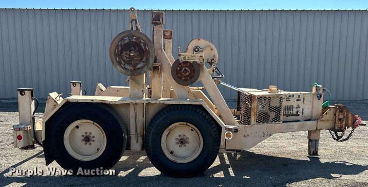 image for item EG1118 1980 Hycaloader reel trailer