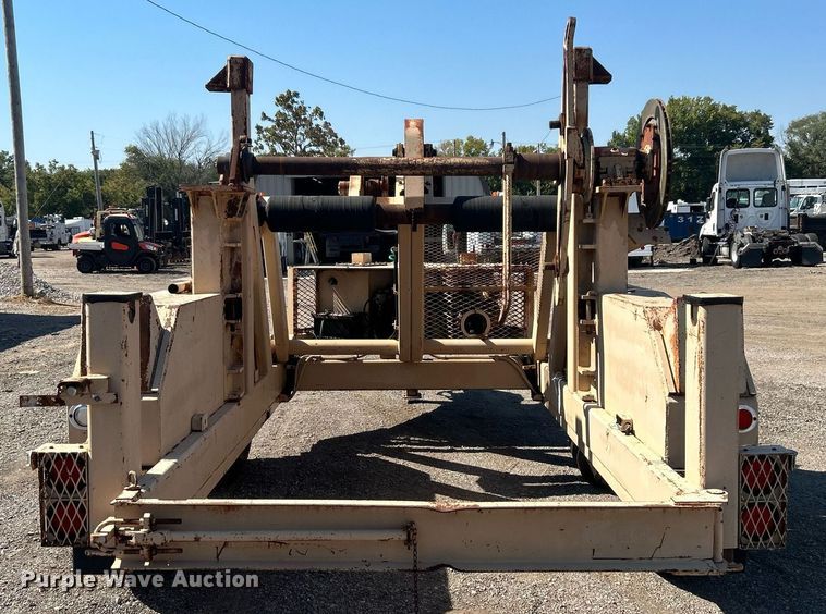 image for item EG1118 1980 Hycaloader reel trailer