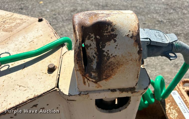 image for item EG1118 1980 Hycaloader reel trailer