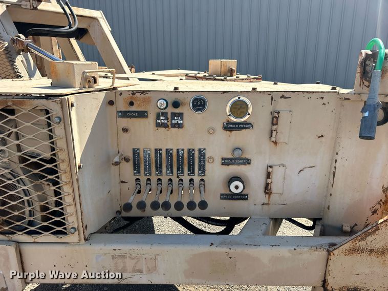 image for item EG1118 1980 Hycaloader reel trailer