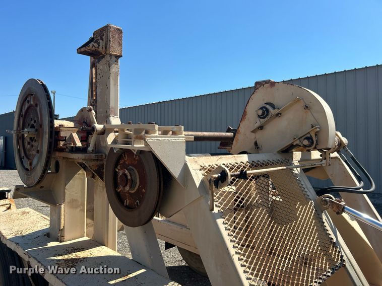 image for item EG1118 1980 Hycaloader reel trailer