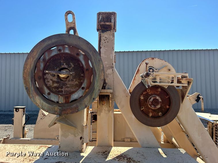 image for item EG1118 1980 Hycaloader reel trailer