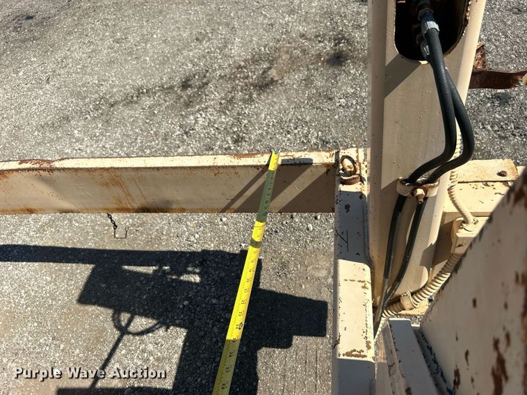 image for item EG1118 1980 Hycaloader reel trailer