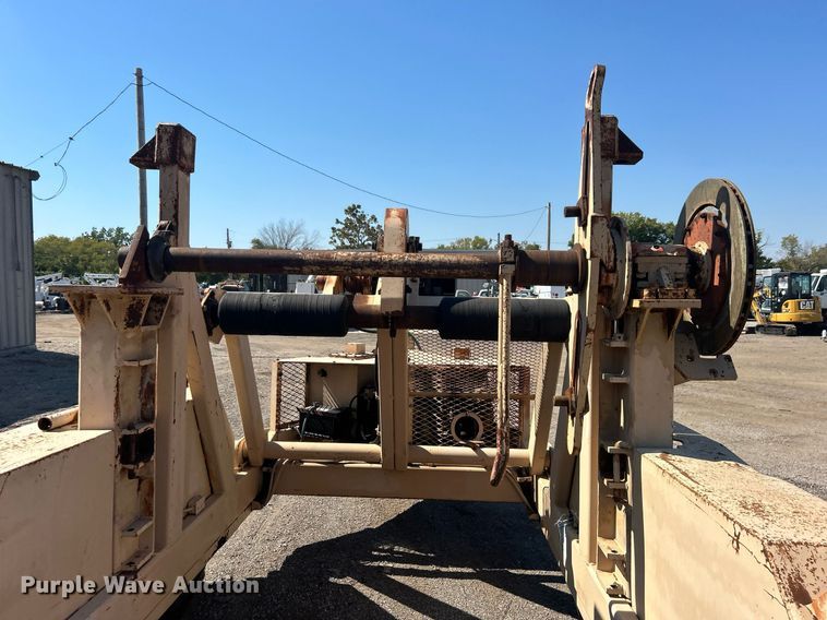 image for item EG1118 1980 Hycaloader reel trailer