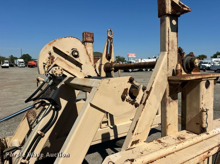 image for item EG1118 1980 Hycaloader reel trailer