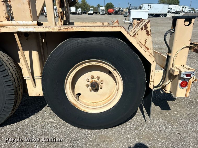 image for item EG1118 1980 Hycaloader reel trailer