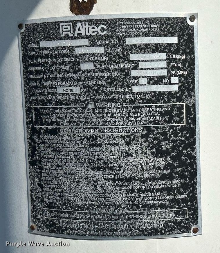 image for item EG1125 2008 Ford F450 Super Duty XL bucket truck