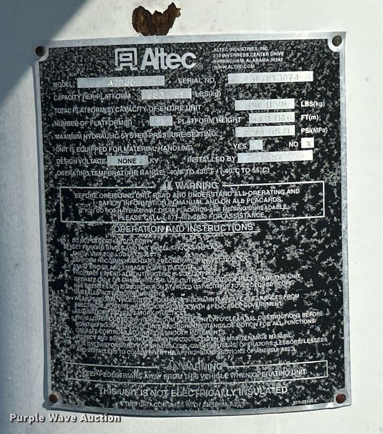 image for item EG1125 2008 Ford F450 Super Duty XL bucket truck