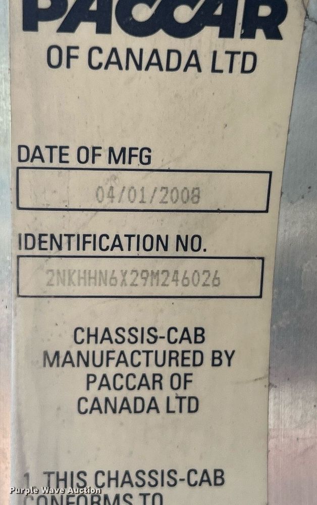 image for item EG1134 2009 Kenworth  T270 crane truck