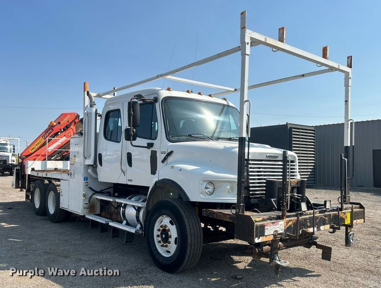 image for item EG1138 2007 Freightliner  Business Class M2 Crew Cab crane truck