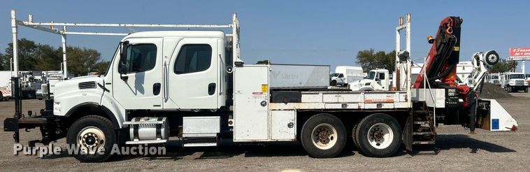 image for item EG1138 2007 Freightliner  Business Class M2 Crew Cab crane truck