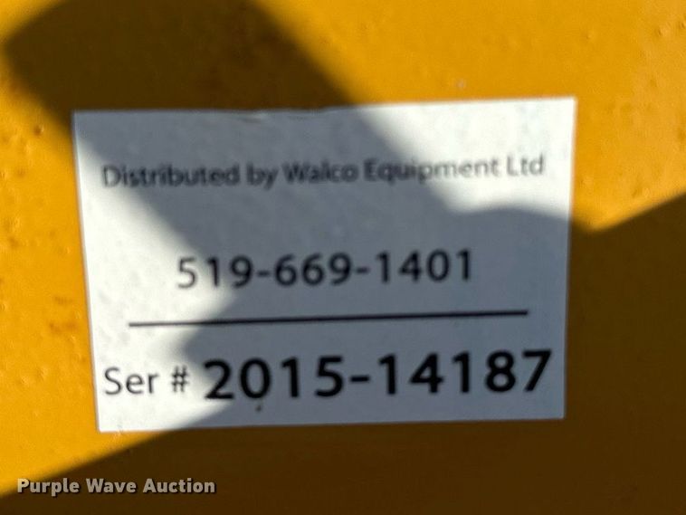 image for item EG6785 Walco Equipment  skid steer dozer blade