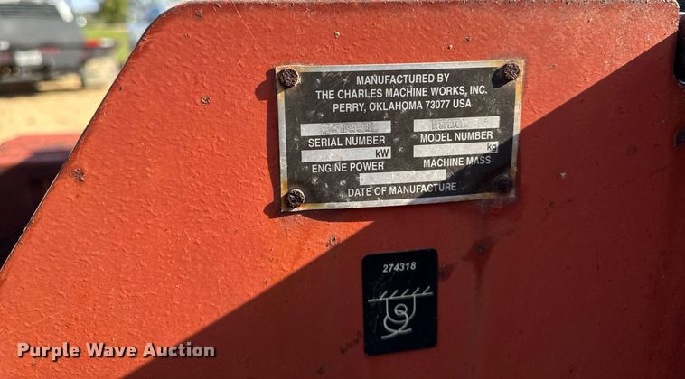 image for item EG6788 2001 Ditch Witch 8020  vibratory cable plow