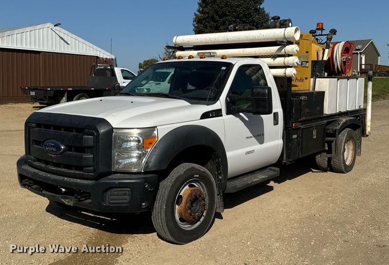 image for item EG6791 2012 Ford F550 Super Duty vacuum truck