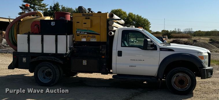 image for item EG6791 2012 Ford F550 Super Duty vacuum truck
