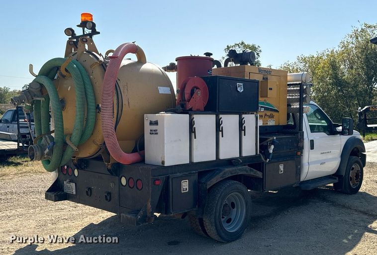 image for item EG6791 2012 Ford F550 Super Duty vacuum truck