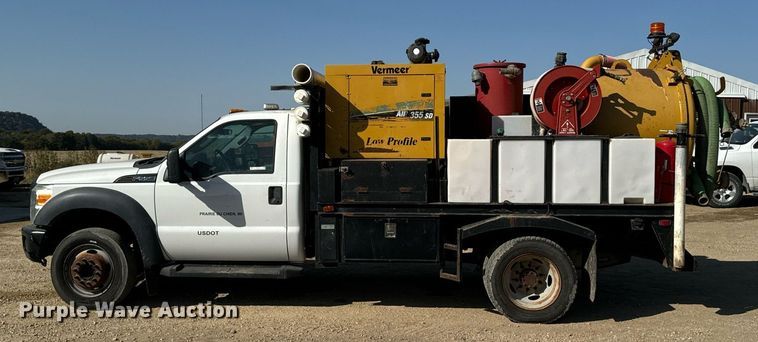 image for item EG6791 2012 Ford F550 Super Duty vacuum truck