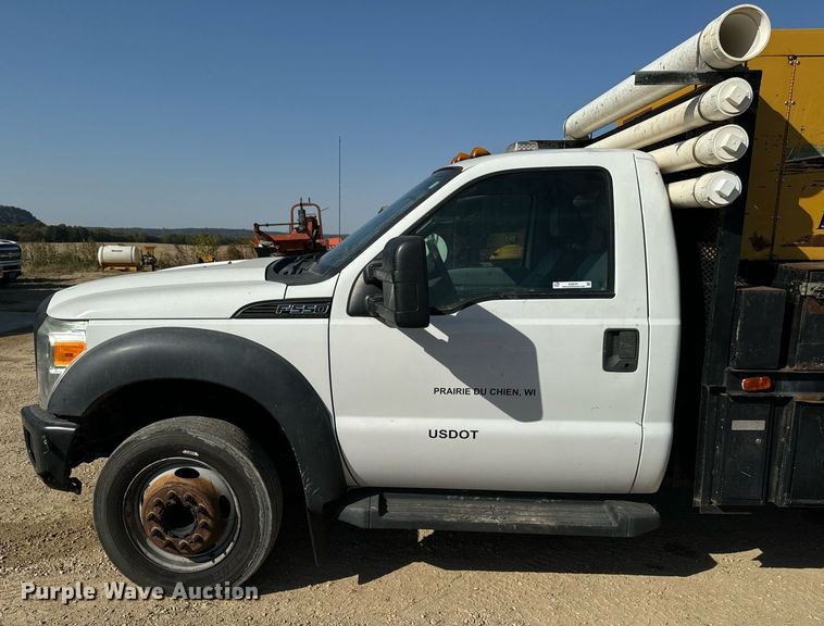 image for item EG6791 2012 Ford F550 Super Duty vacuum truck