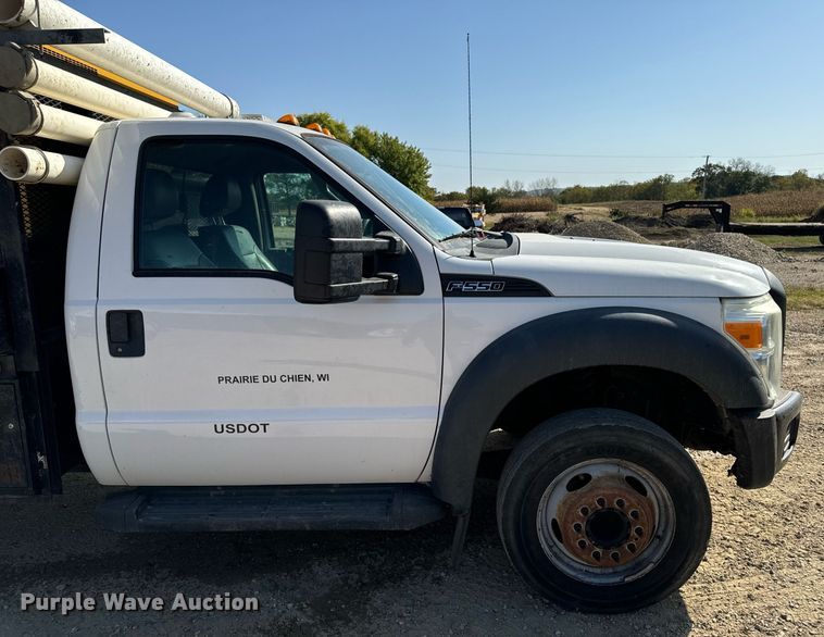 image for item EG6791 2012 Ford F550 Super Duty vacuum truck