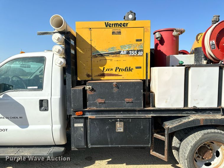 image for item EG6791 2012 Ford F550 Super Duty vacuum truck