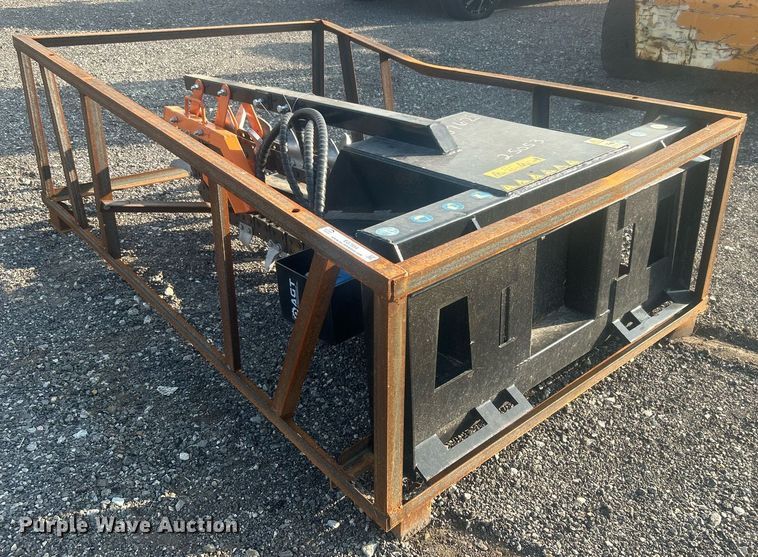 image for item EG7854 2024 Mower King ECSSCT72 skid steer trencher