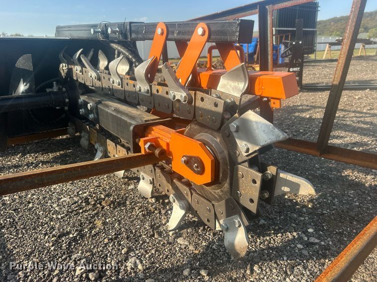 image for item EG7854 2024 Mower King ECSSCT72 skid steer trencher