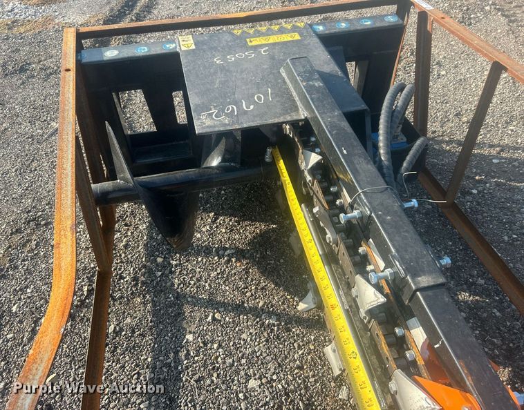 image for item EG7854 2024 Mower King ECSSCT72 skid steer trencher