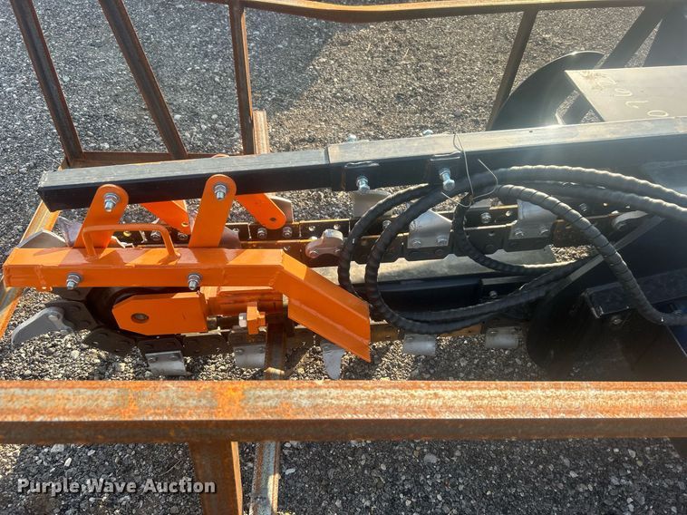 image for item EG7854 2024 Mower King ECSSCT72 skid steer trencher