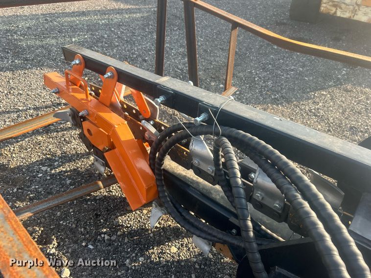 image for item EG7854 2024 Mower King ECSSCT72 skid steer trencher