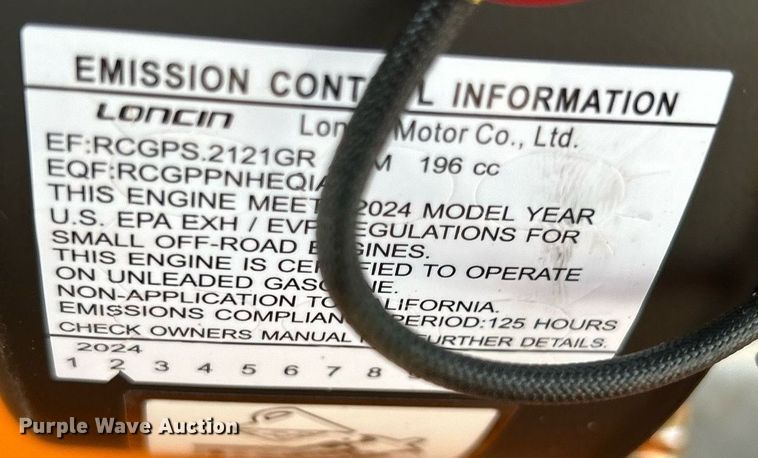 image for item EG7855 2024 Paladin PLD-Q300 concrete saw