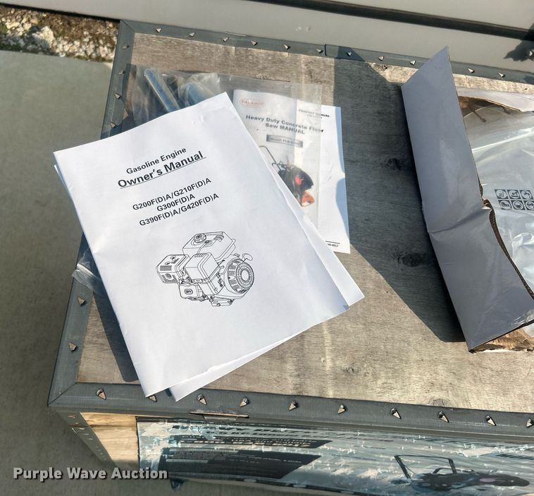 image for item EG7855 2024 Paladin PLD-Q300 concrete saw