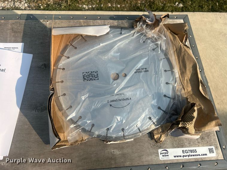 image for item EG7855 2024 Paladin PLD-Q300 concrete saw