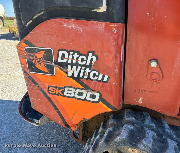 image for item EH7087 2020 Ditch Witch SK800 compact utility loader