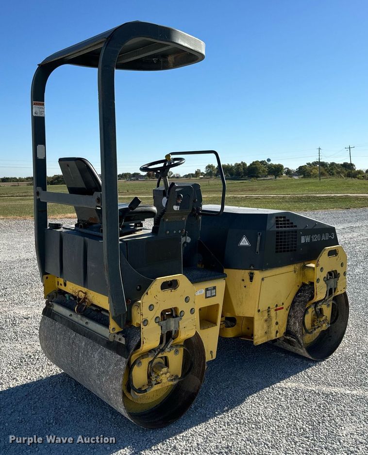image for item EH7089 2001 Bomag BW120AD-3 double drum vibratory roller