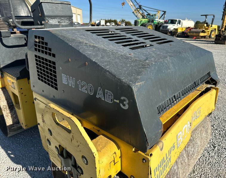 image for item EH7089 2001 Bomag BW120AD-3 double drum vibratory roller
