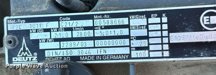 image for item EH7089 2001 Bomag BW120AD-3 double drum vibratory roller