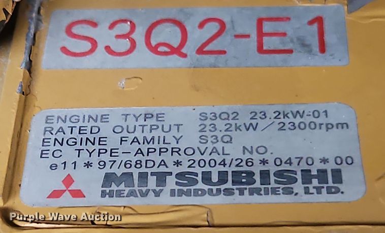 image for item EI8435 2006 Caterpillar 303C CR mini excavator