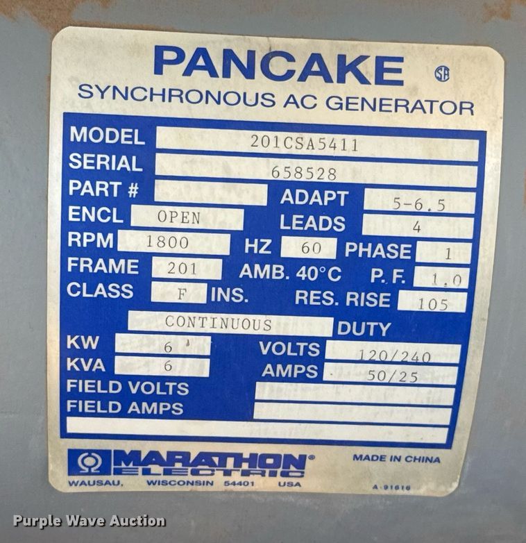 image for item EJ3103 Terex Amida AL4000 light plant