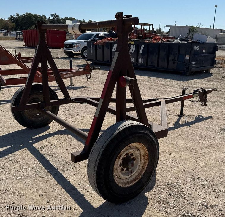 image for item EJ3108 Shop built reel trailer