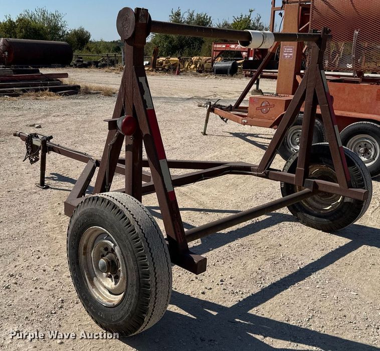image for item EJ3108 Shop built reel trailer