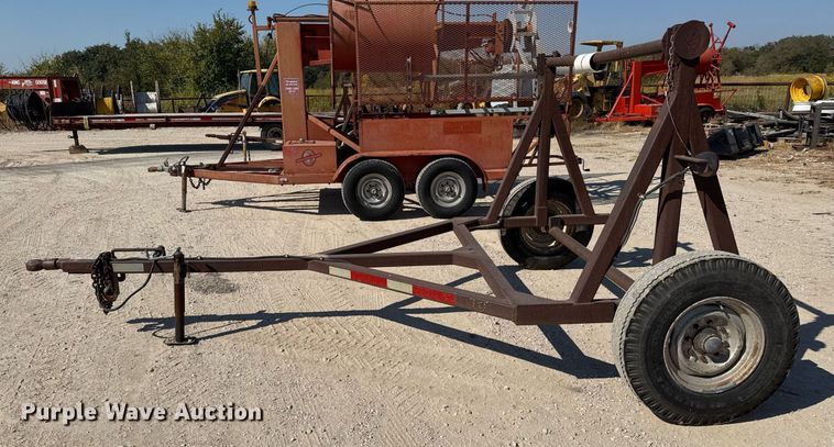 image for item EJ3108 Shop built reel trailer