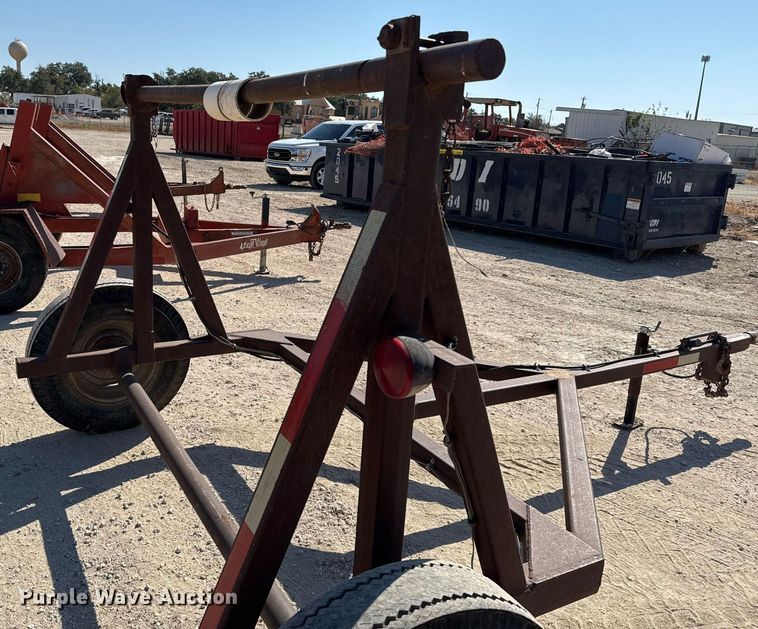 image for item EJ3108 Shop built reel trailer