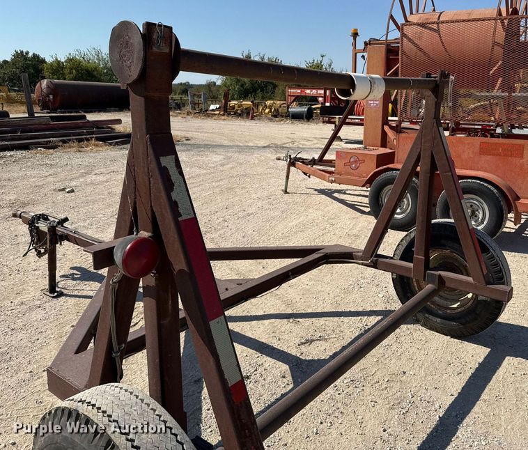 image for item EJ3108 Shop built reel trailer