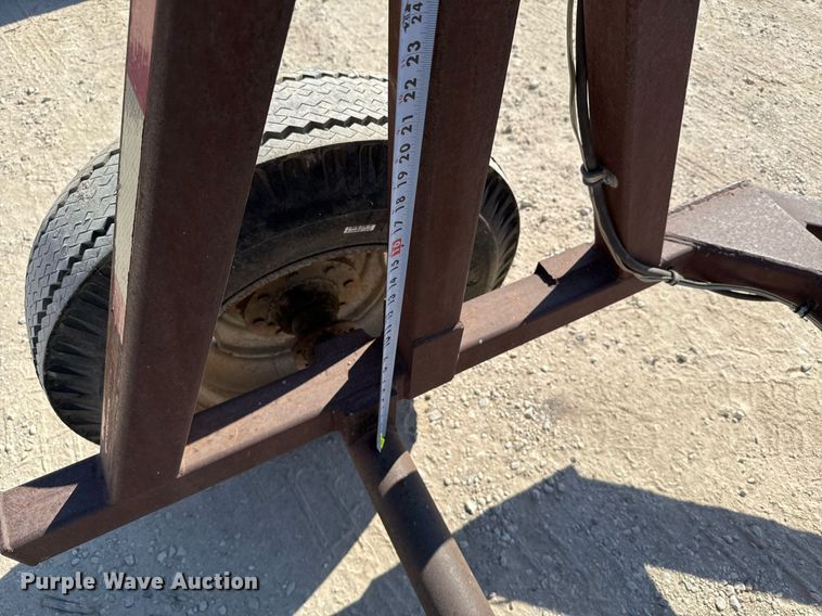 image for item EJ3108 Shop built reel trailer