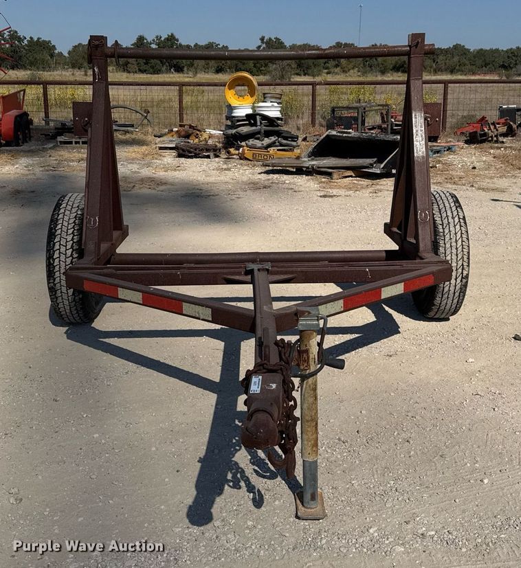 image for item EJ3109 Shop built reel trailer