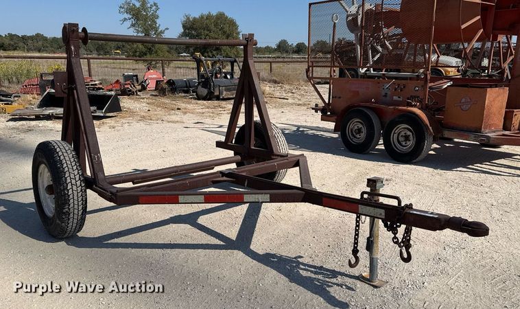 image for item EJ3109 Shop built reel trailer