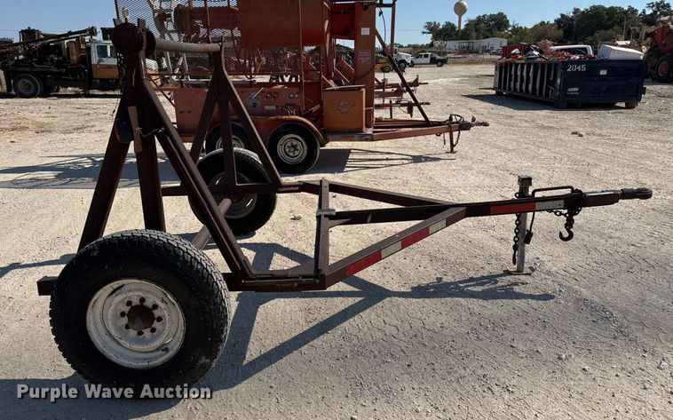 image for item EJ3109 Shop built reel trailer
